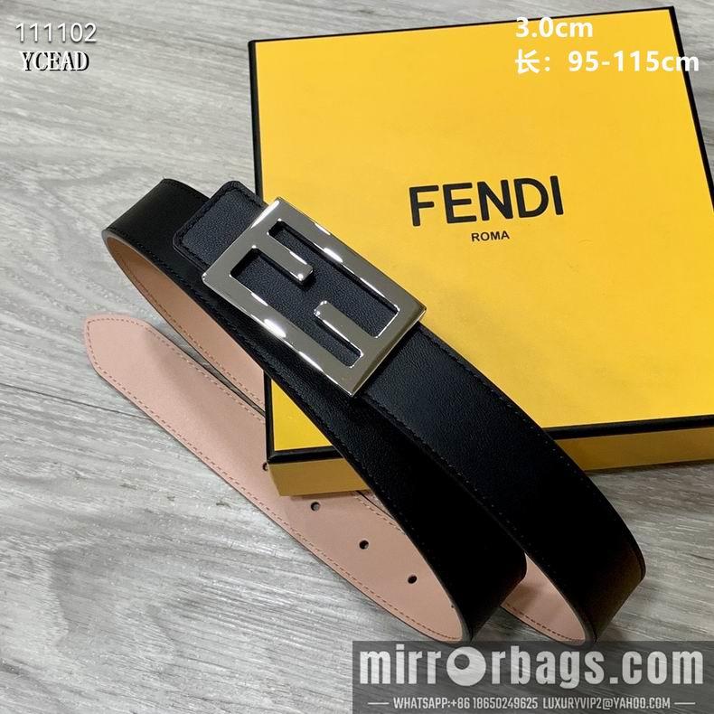 Replica Fendi Belt 30mmX90-115cm 8L03