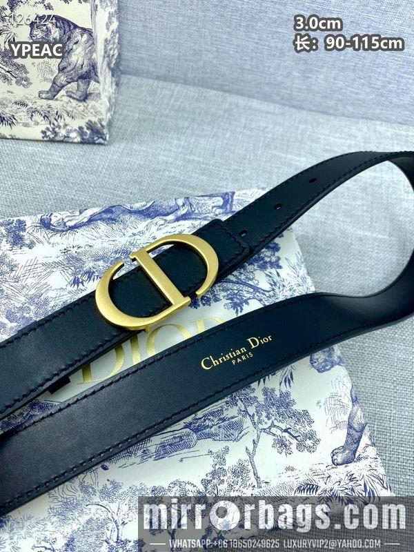 Replica Dior belt 30mmX90-115cm 8L111002