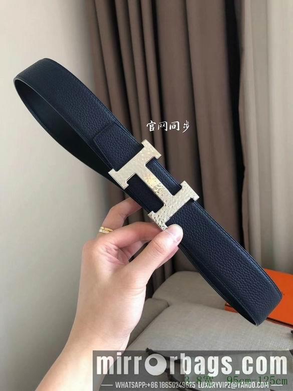 Replica Hermes Belt 38mmX95-125cm 7D74