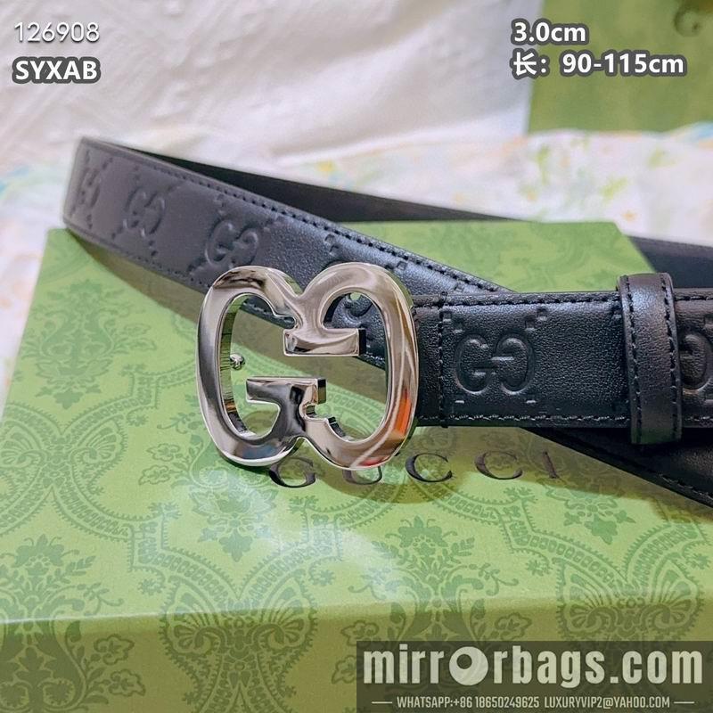 Replica Gucci belt 30mmX90-115cm 8L25