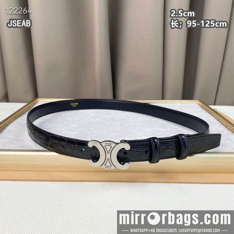 Replica Celine belt 25mmX95-125cm 8L23