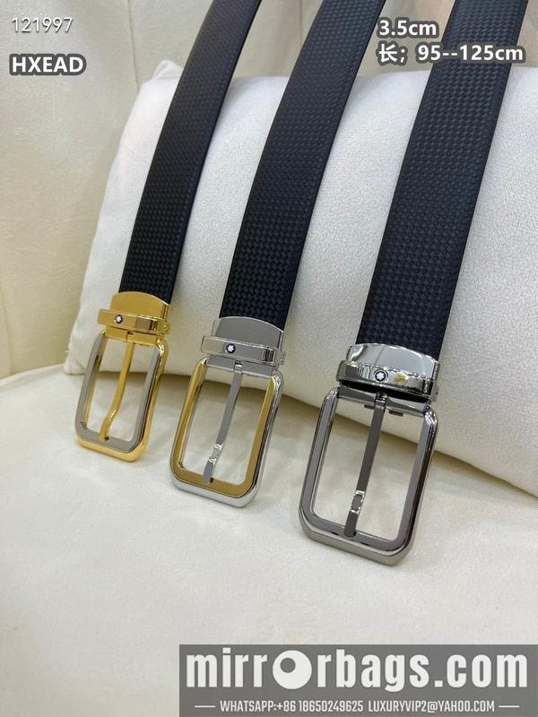Replica Montblanc belt 35mmX95-125cm 8L04