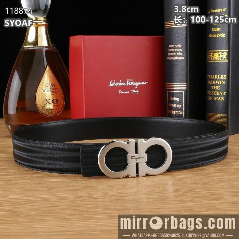 Replica Ferragamo belt 38mmX100-125cm 8L15