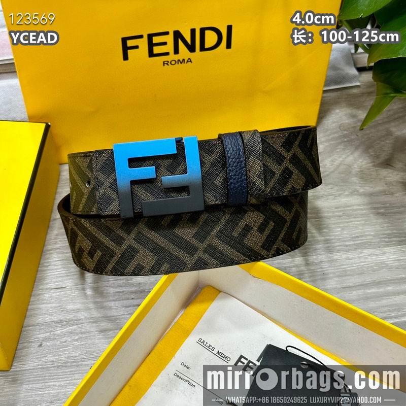 Replica Fendi belt 40mmX100-125cm  8L51
