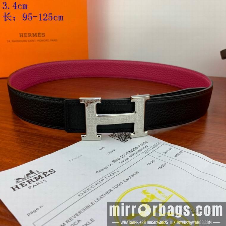 Replica Hermes Belt 34mm 95-125cm 8L01