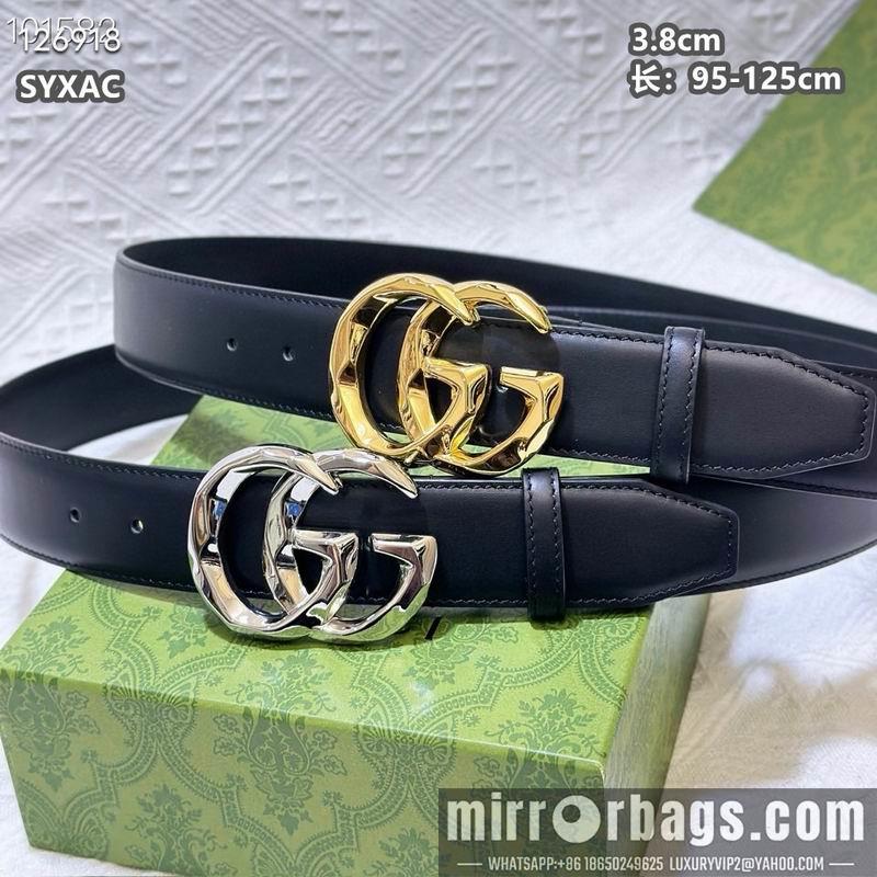 Replica Gucci belt 38mmX95-125cm 8L38