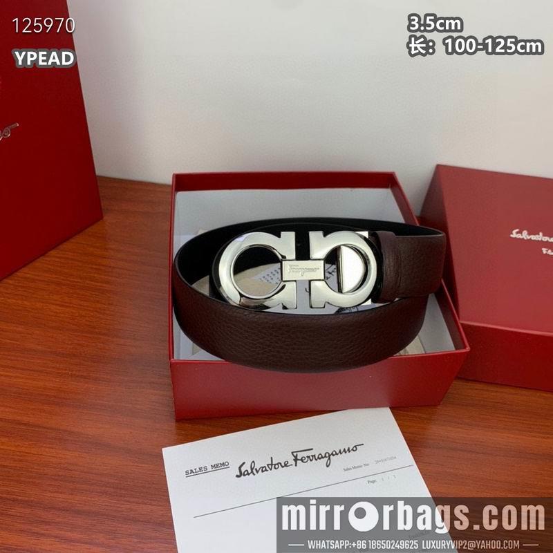 Replica Ferragamo belt 35mmX100-125cm 8L21