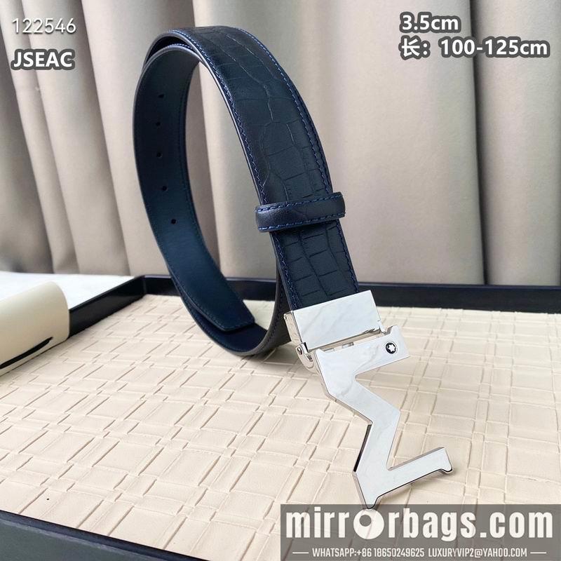 Replica Montblanc belt 35mmX100-125cm 8L09