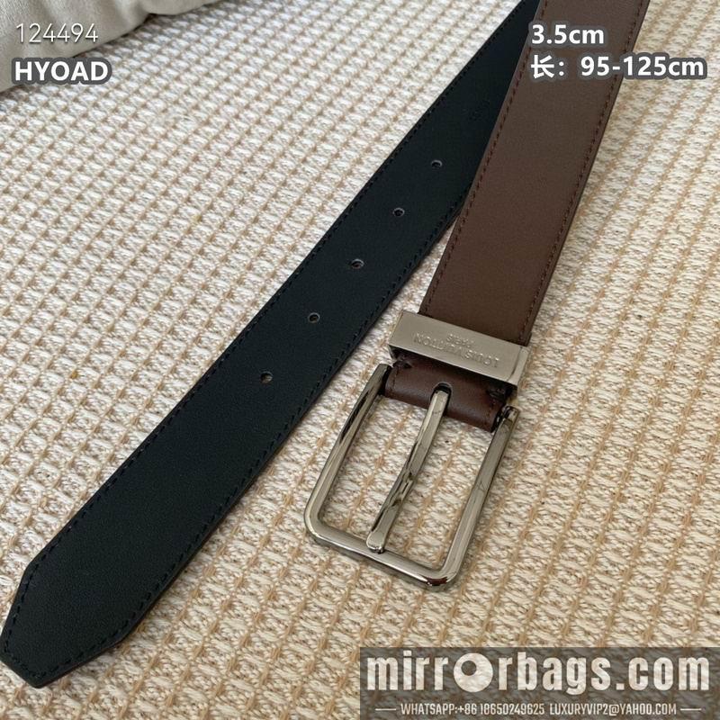 Replica LV belt 35mmX95-125cm 8L13