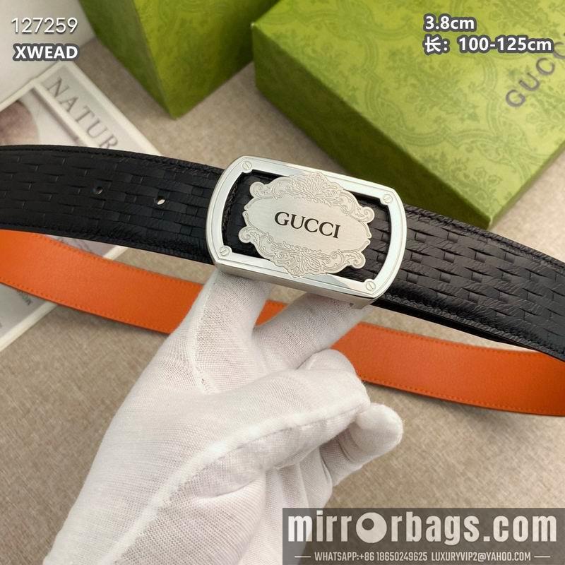Replica Gucci belt 38mmX100-125cm 8L47