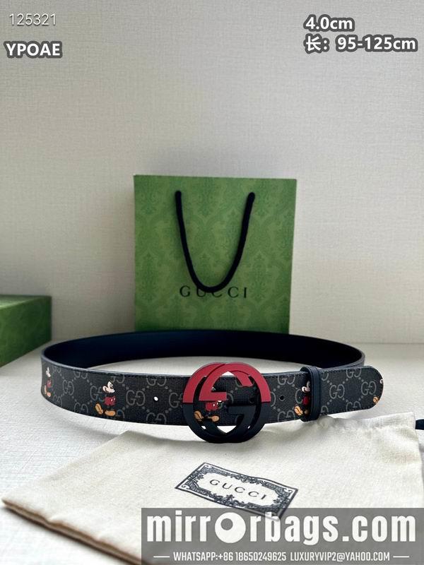 Replica Gucci belt 40mmX95-125cm 8L78