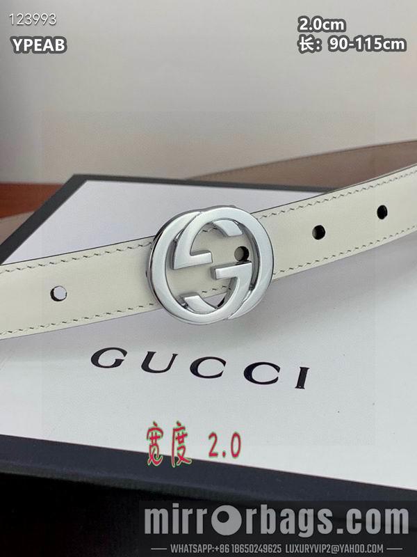 Replica Gucci belt 20mmX90-115cm 8L24