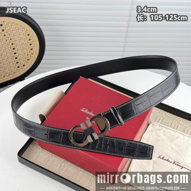 Replica Ferragamo belt 34mmX105-125cm 8L14