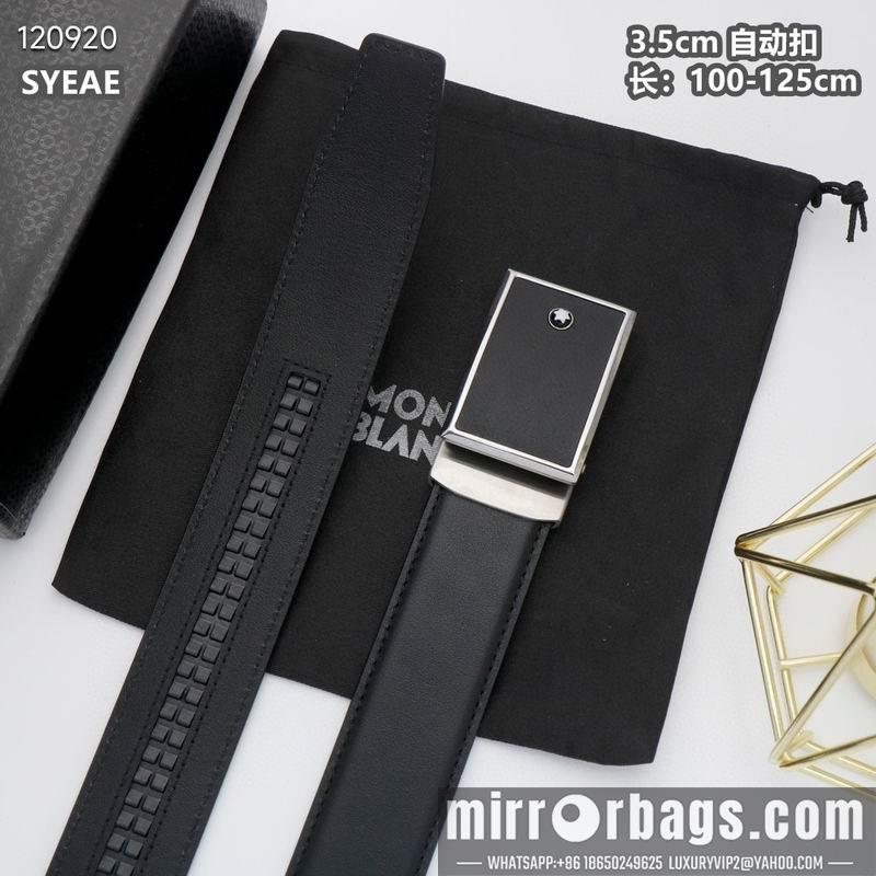 Replica Montblanc belt 自动扣 35mmX100-125cm 8L072006