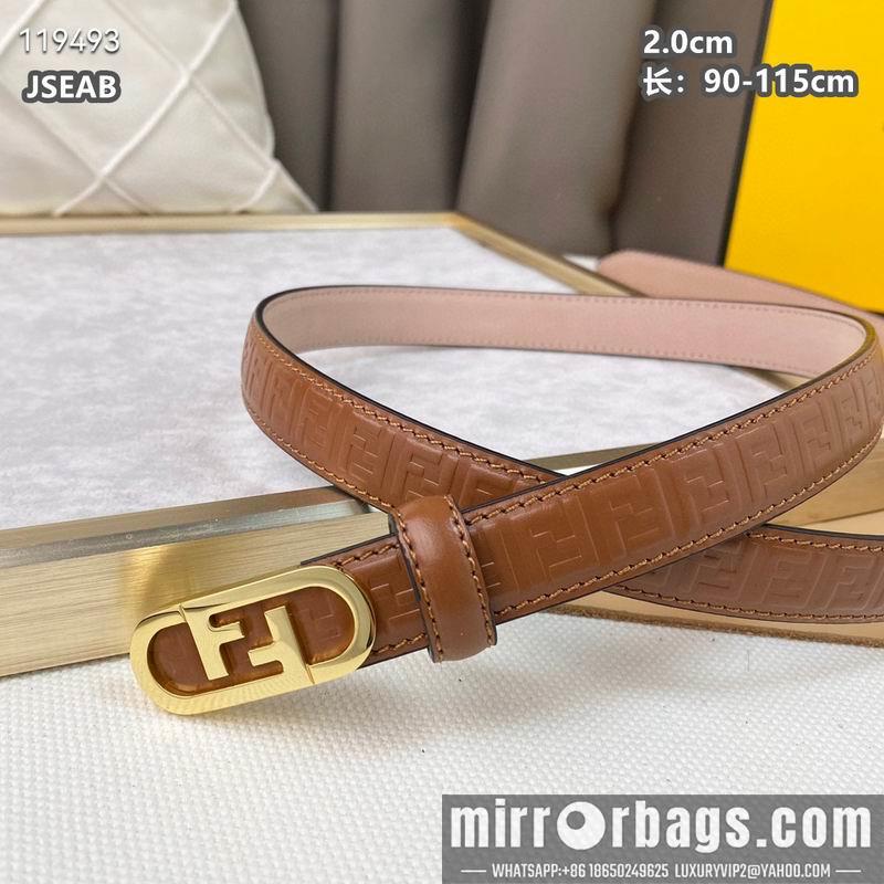Replica Fendi belt 20mmX90-115cm 8L040801
