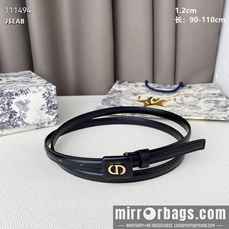 Replica Dior Belt 12mmX90-110cm 8L0515