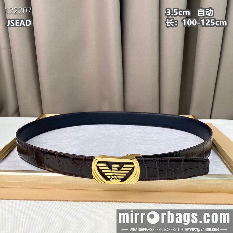 Replica Armani belt 35mmX100-125cm 8L14