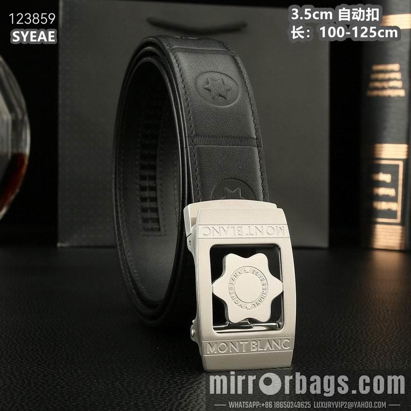 Replica Montlanc belt 35mmX100-125cm 8L51