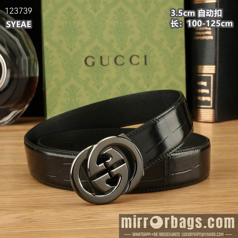 Replica Gucci belt 35mmX100-125cm 8L59