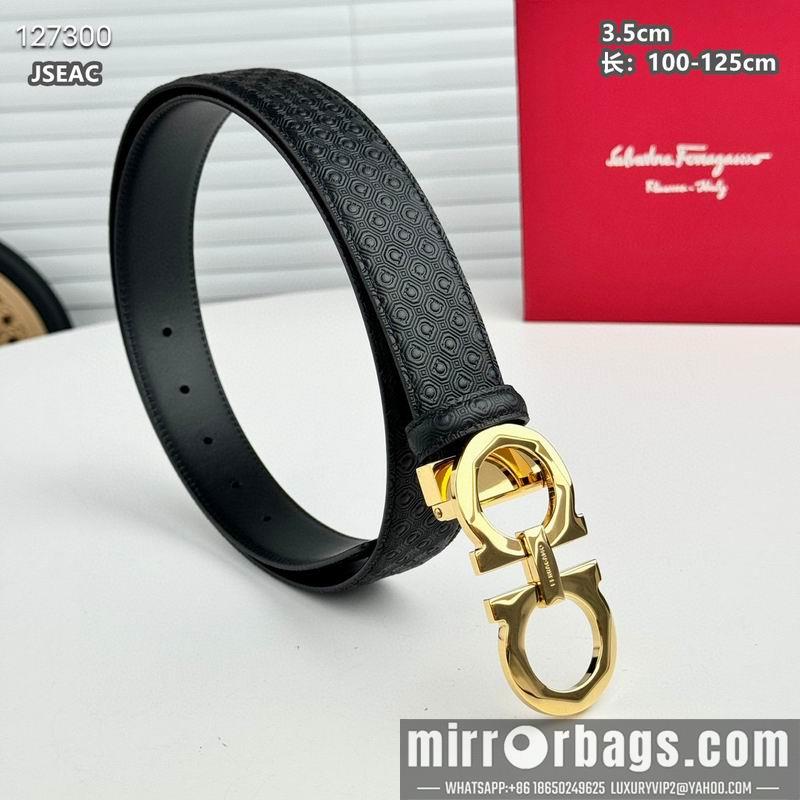 Replica Ferragamo belt 35mmX100-125cm 8L87