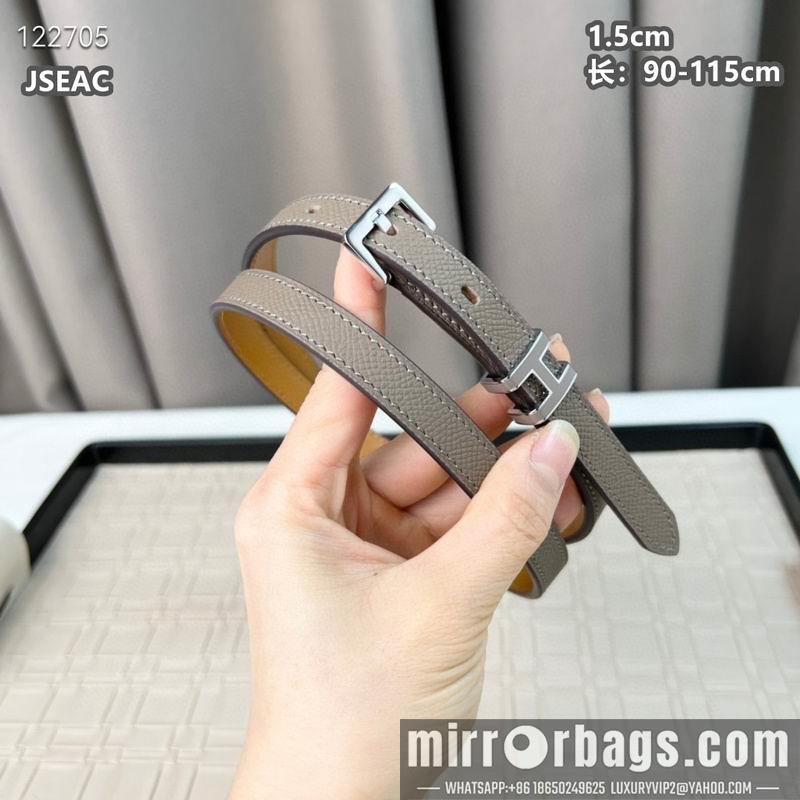 Replica Hermes belt 15mmX90-115cm 8L04