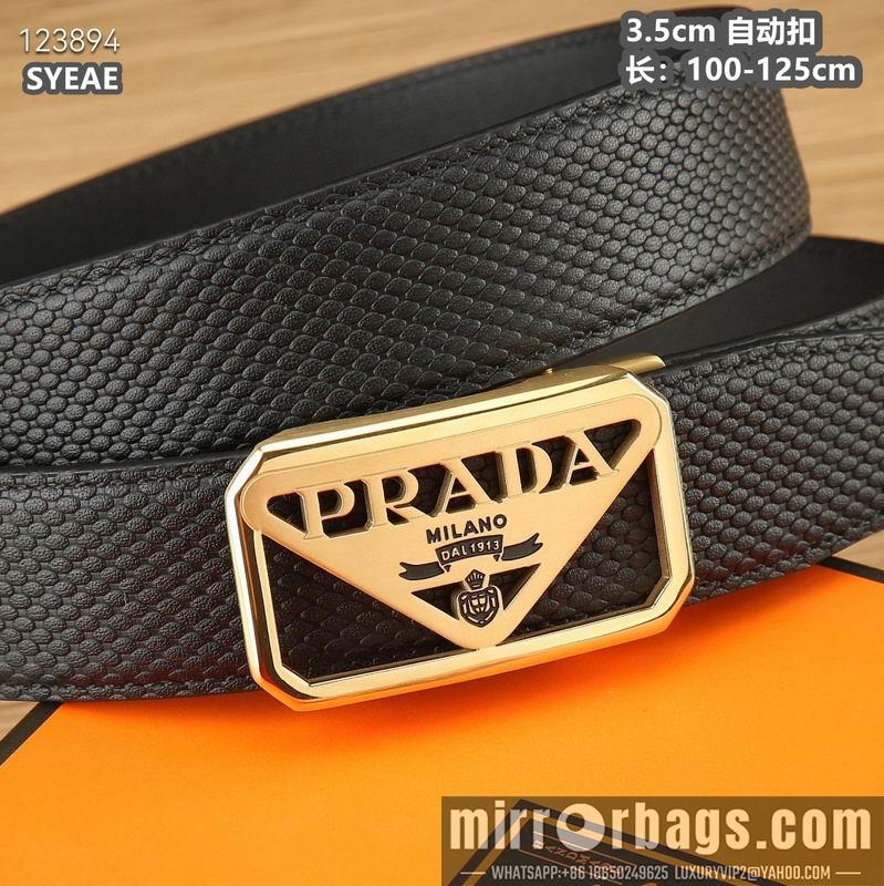 Replica Prada belt 35mmX100-125cm 8L55