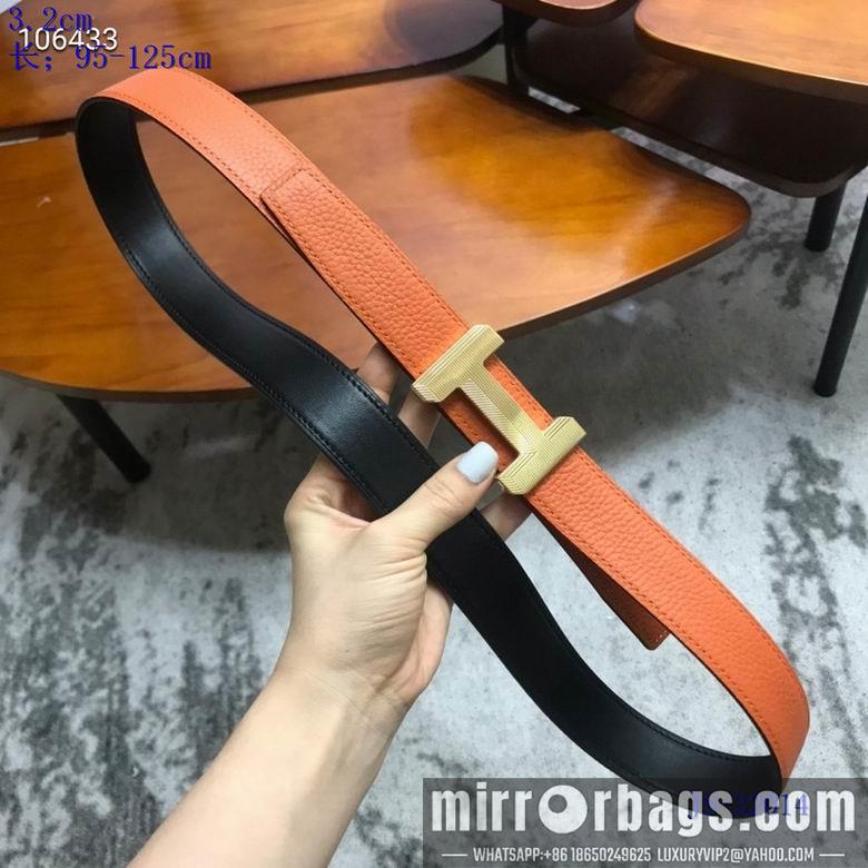 Replica Hermes Belt 32mmX95-125cm 8L02
