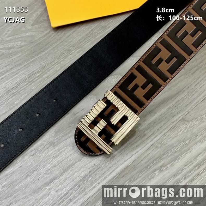 Replica Fendi Belt 38mmX100-125CM 8L17
