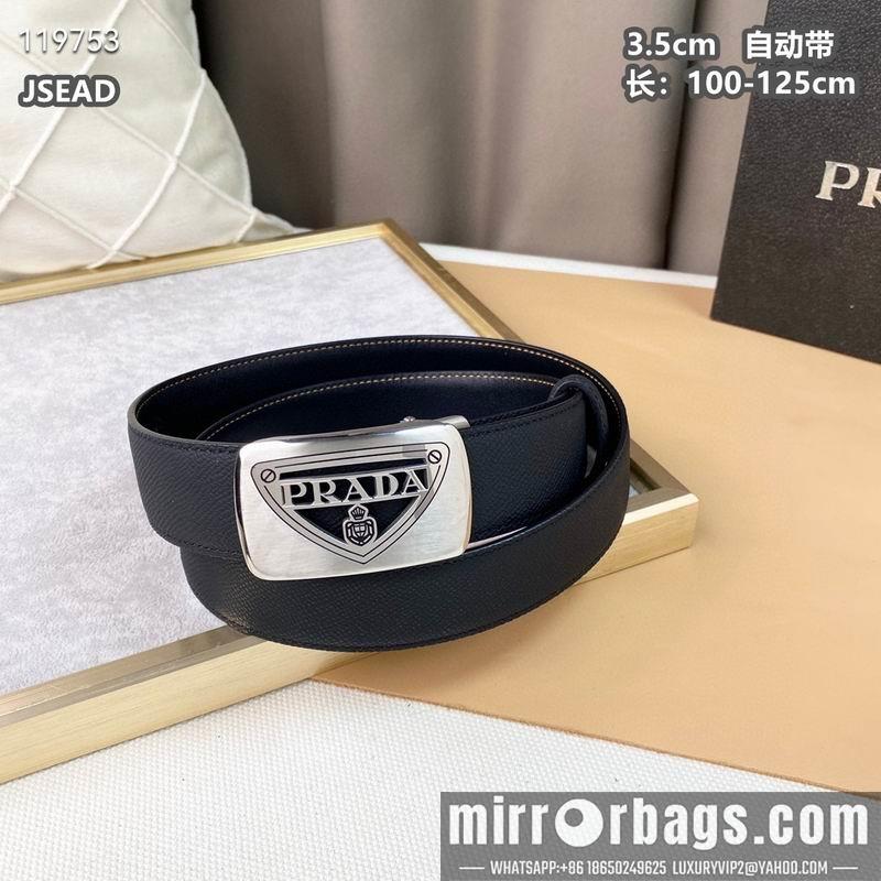 Replica Prada belt 35mmX95-125CM 8L17
