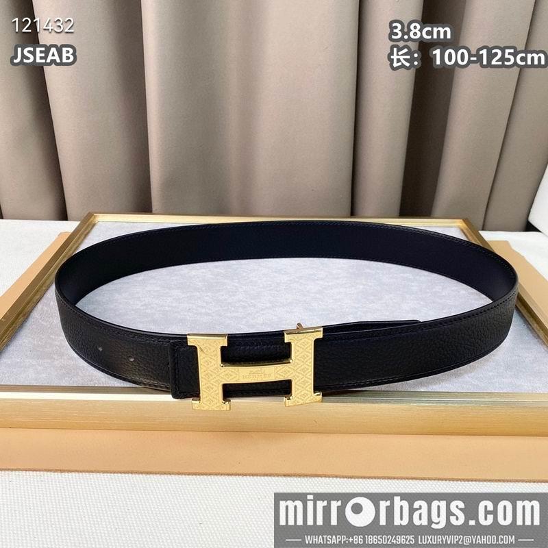 Replica Hermes belt 38mmX100-125cm 8L35