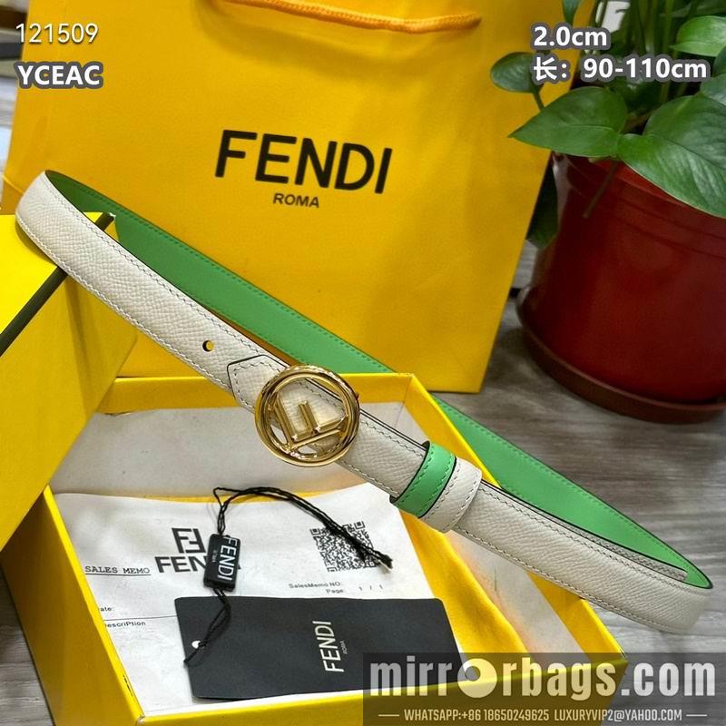 Replica Fendi belt 20mmX90-110cm 8L17