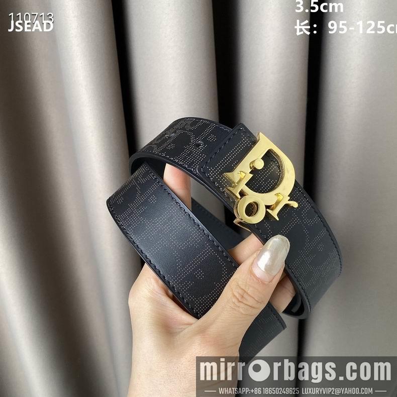 Replica Dior Belt 35mm 95-125cm 8L05