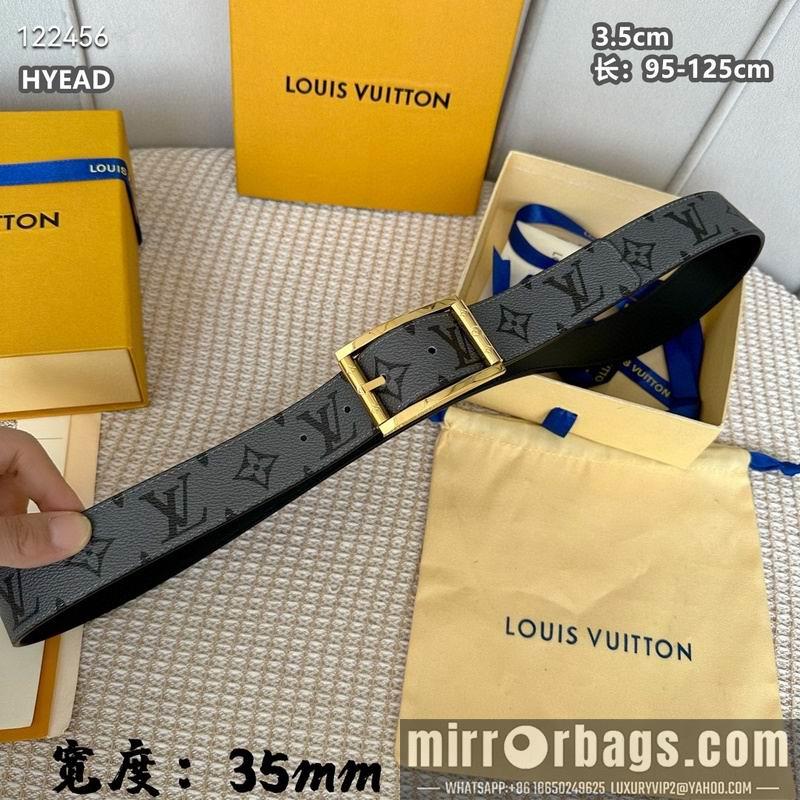 Replica LV belt 35mmX95-125cm 8L32