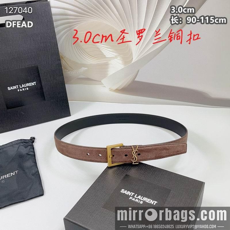 Replica YSL belt 30mmX90-115cm 8L16