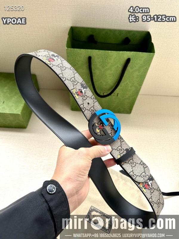 Replica Gucci belt 40mmX95-125cm 8L78