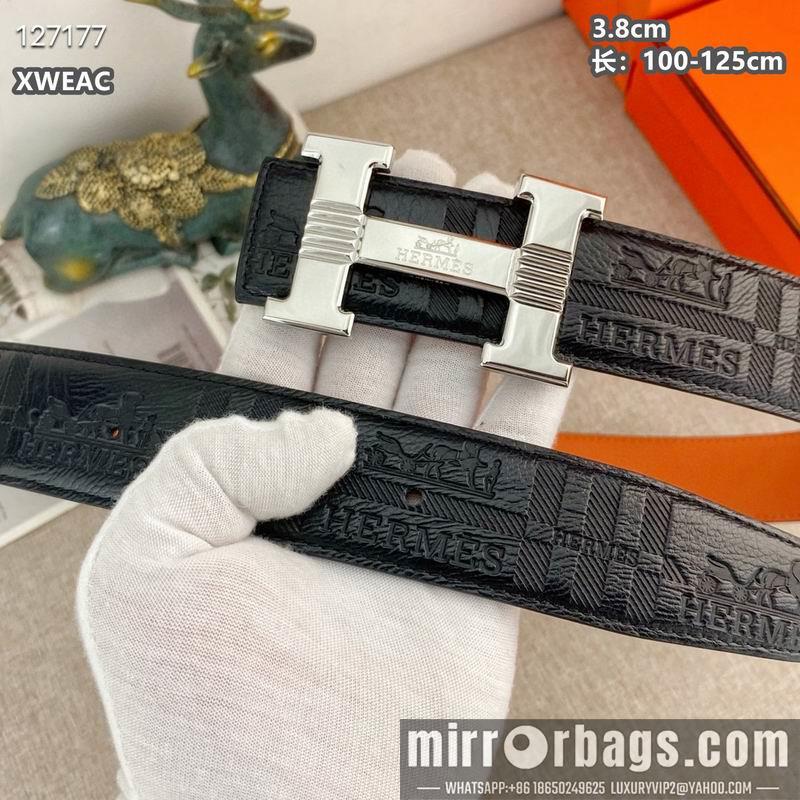 Replica Hermes belt 38mmX100-125cm 8L36