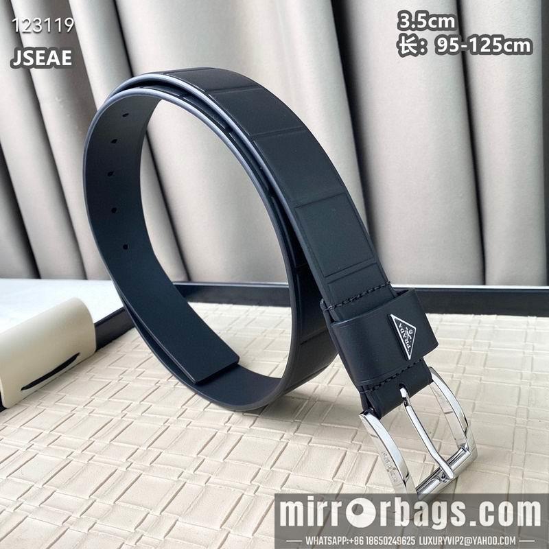 Replica Prada belt 35mmX95-125cm 8L46