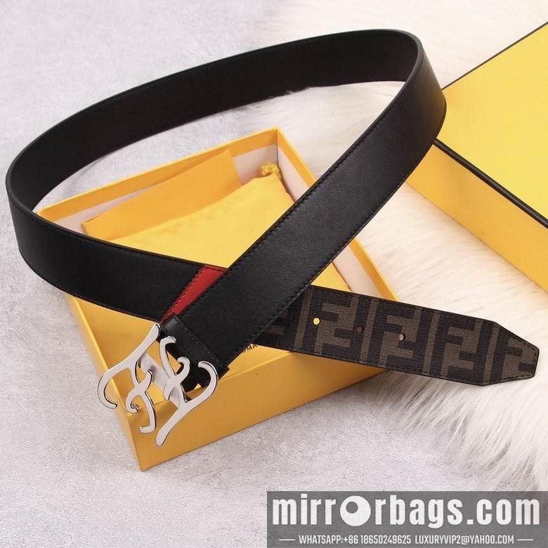 Replica Fendi Belt 38mmX95-125cm 7D27