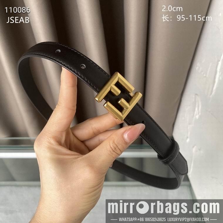 Replica Fendi Belt 20mmX95-115CM 8L09