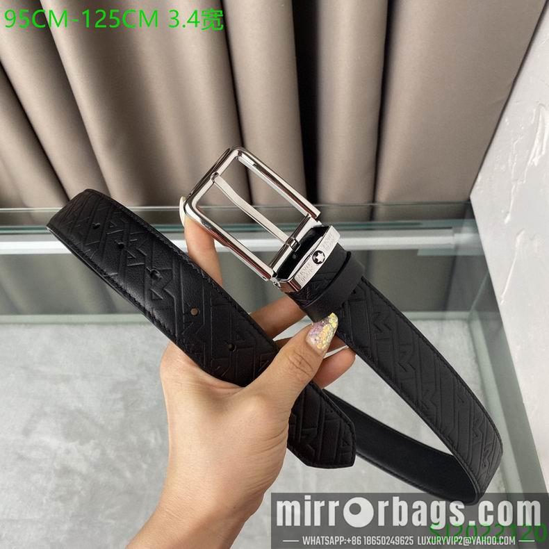 Replica Montblanc Belt 34mmX95-125CM 7D31