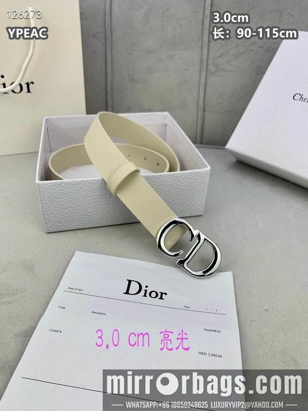Replica Dior belt 30mmX90-115cm 8L111004