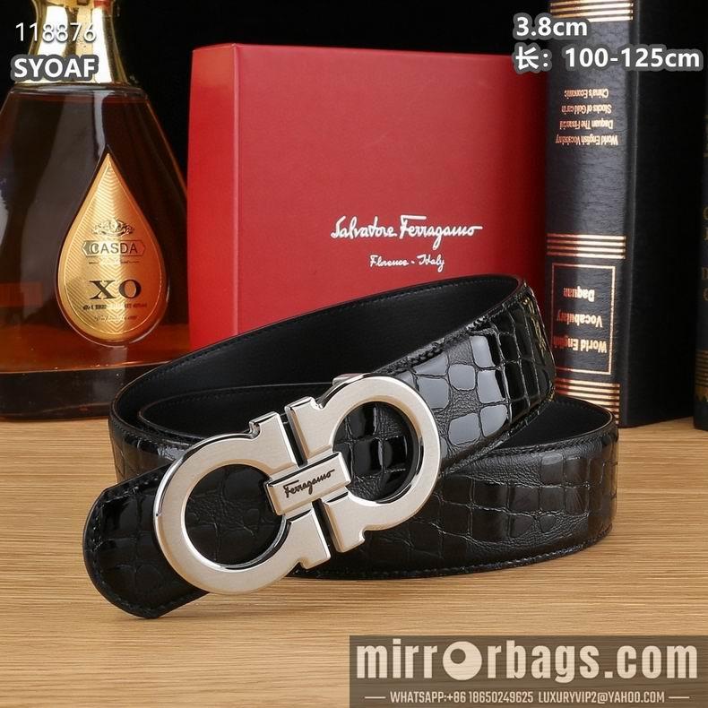 Replica Ferragamo belt 38mmX100-125cm 8L16