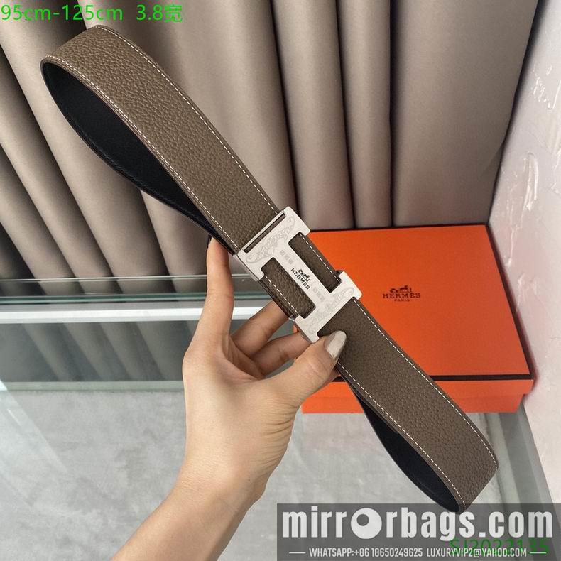 Replica Hermes Belt 38mmX95-125cm 7D103