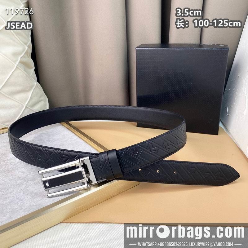 Replica Montblanc belt 35mmX100-125cm 8L040801