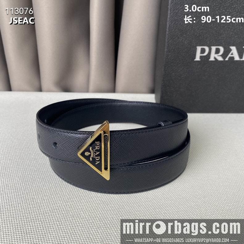 Replica Prada belt 30mmX95-125cm 8L02