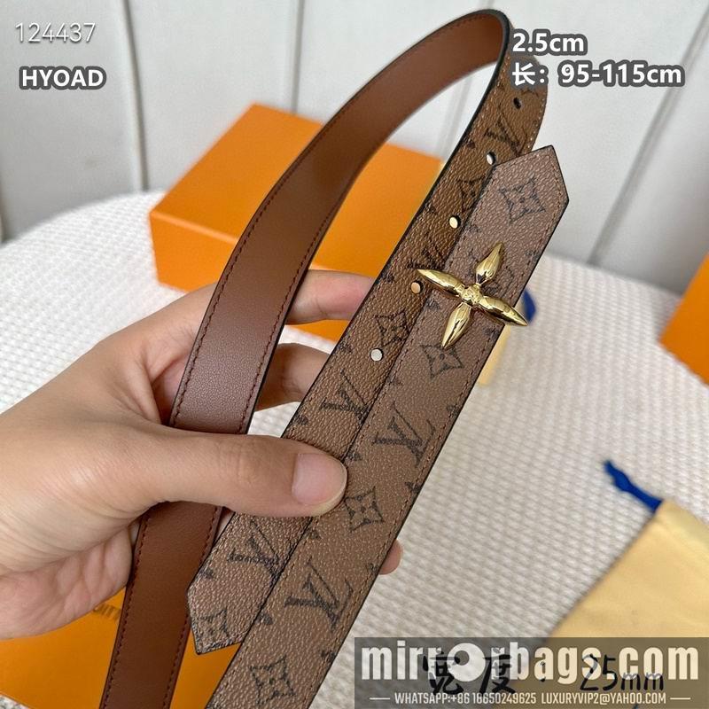 Replica LV belt 25mmX95-115cm 8L14