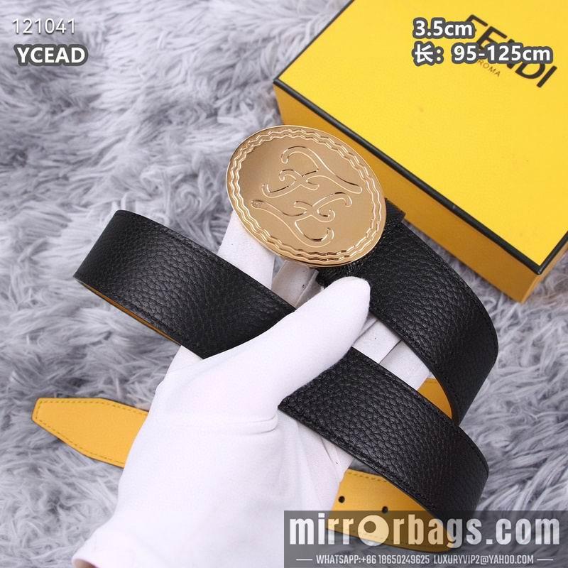 Replica Fendi belt 35mmX95-125cm  8L36