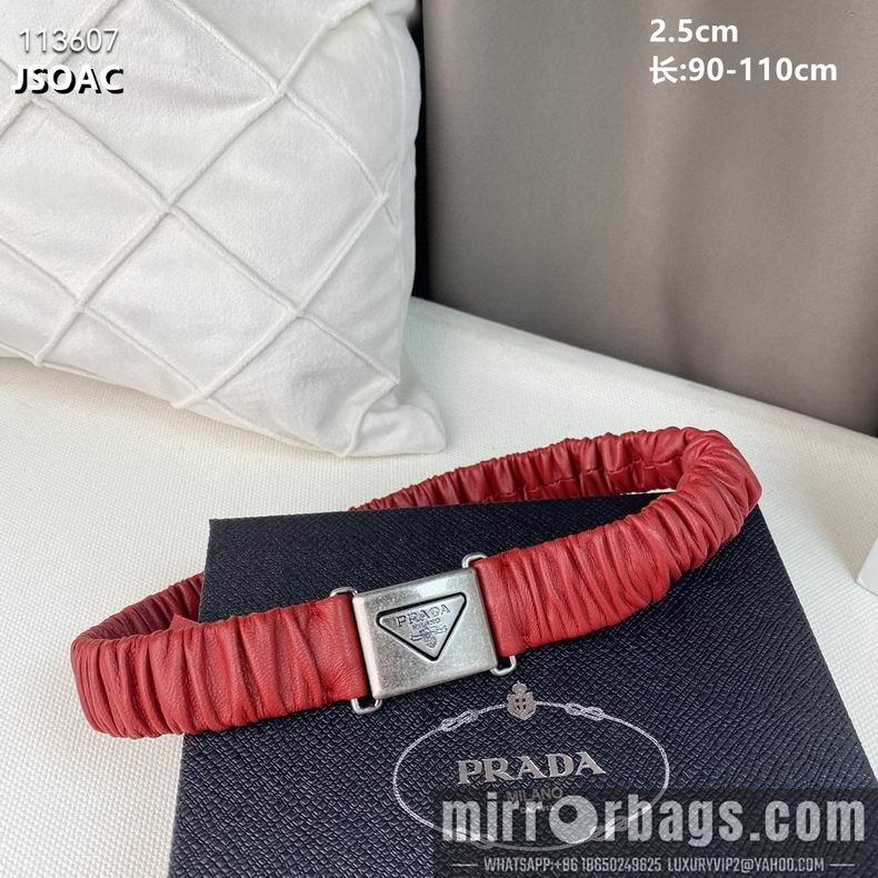 Replica Prada belt 25mmX90-110cm 8L082501