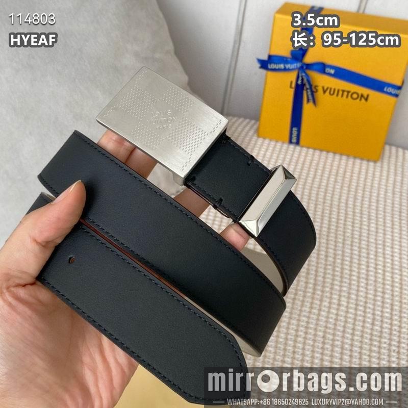 Replica LV belt 35mmX95-125cm 8L19