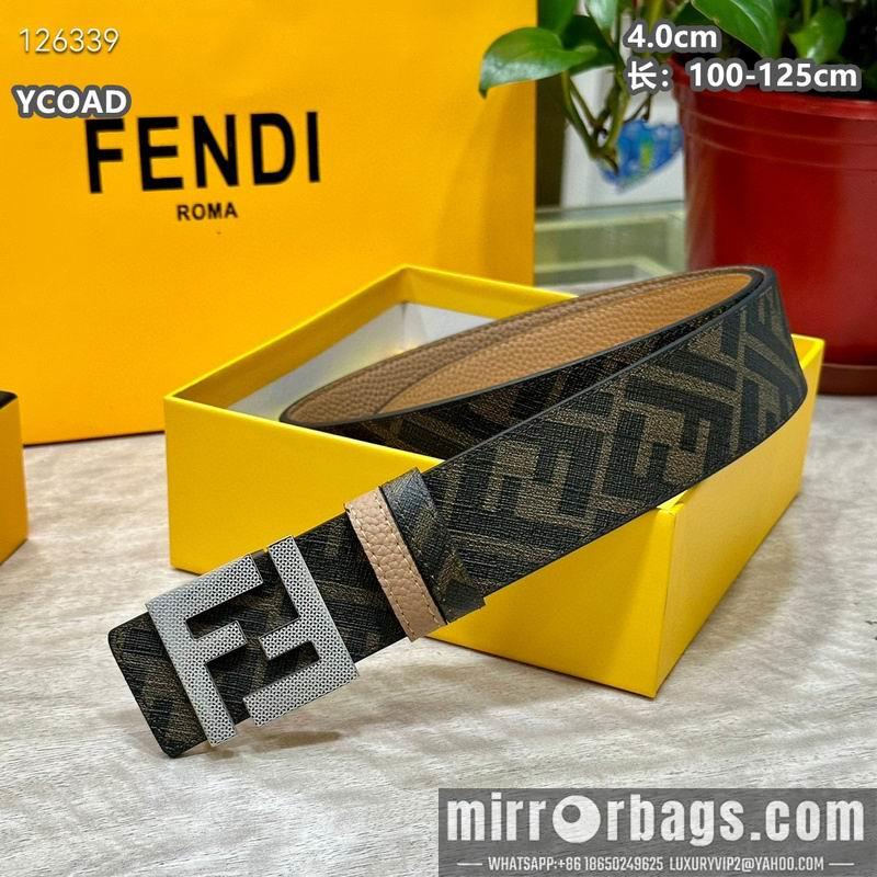 Replica Fendi belt 40mmX100-125cm  8L06